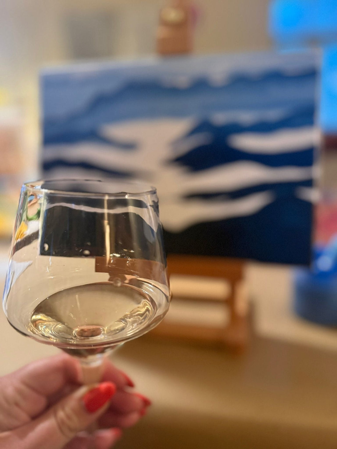 My First Private Paint and Sip Party!